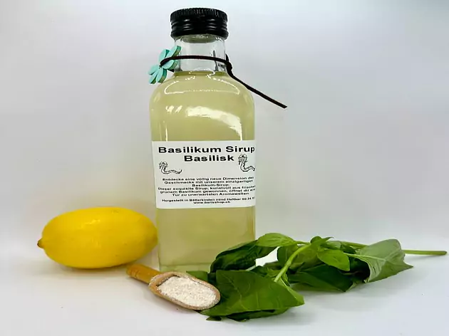 Basilikum Sirup