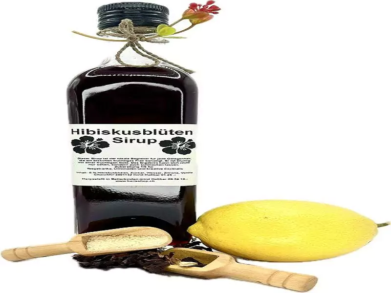 Hibiskusblüten Sirup