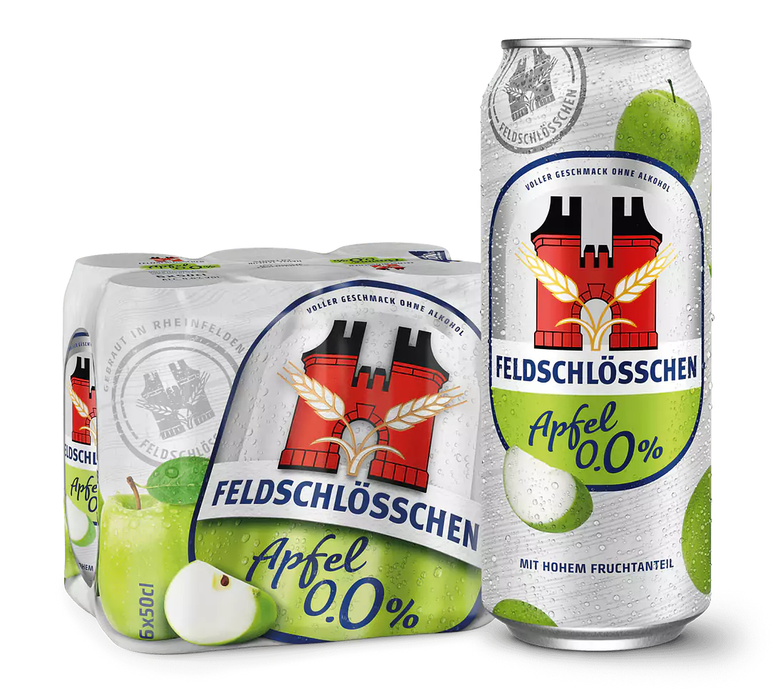 Feldschlösschen Apfel 0.0%