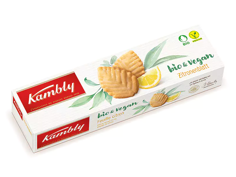 Kambly bio&vegan Zitronenblatt