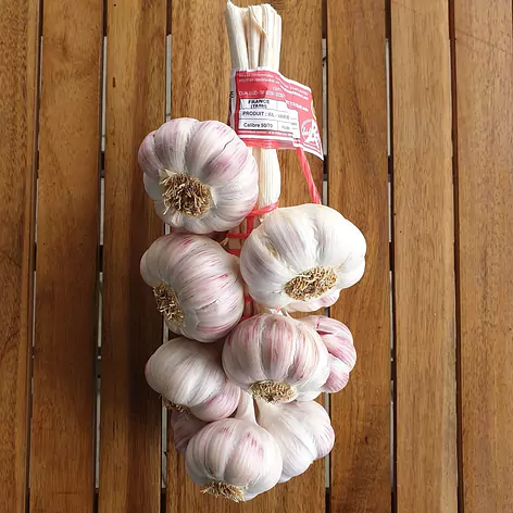 Frischer rosé Knoblauch, 1000g