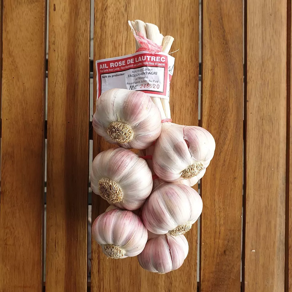 Frischer rosé Knoblauch, 500g