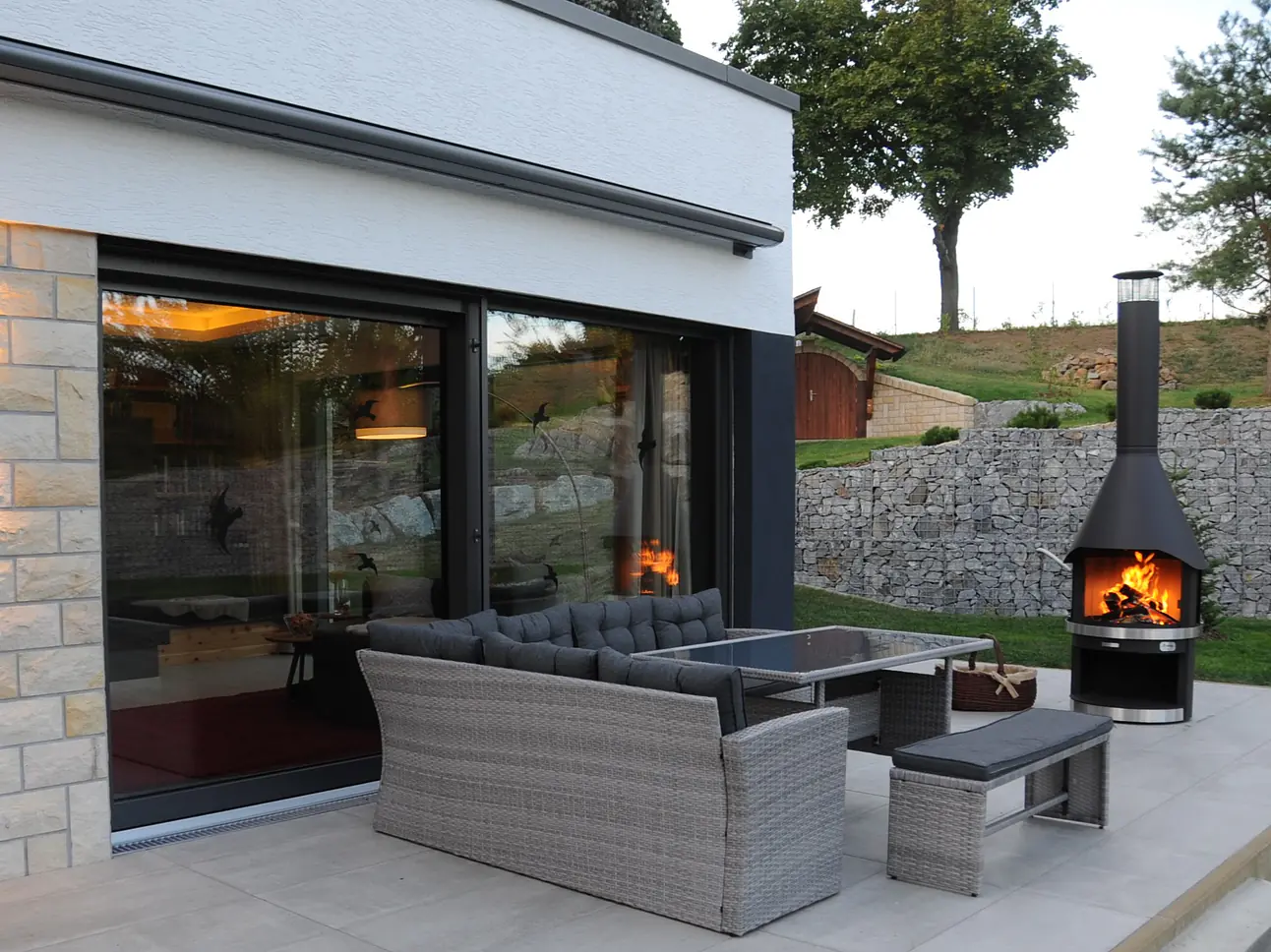 Vario, mobiles Cheminée