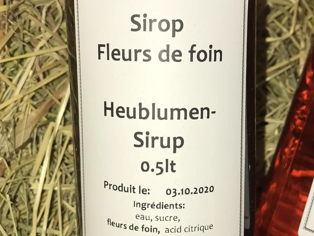 Heublumen Sirup