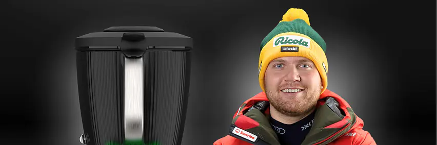 Von der Skipiste in die Küche - Autogrammstunde mit Niels Hintermann