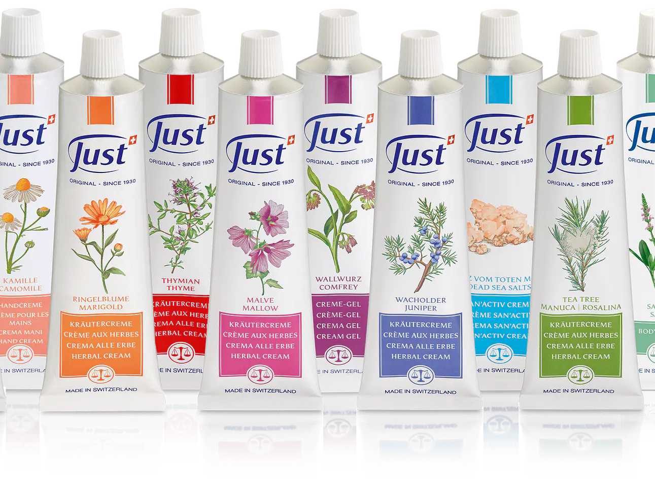 JUST Kräutercremen