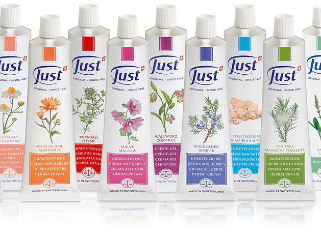 JUST Kräutercremen