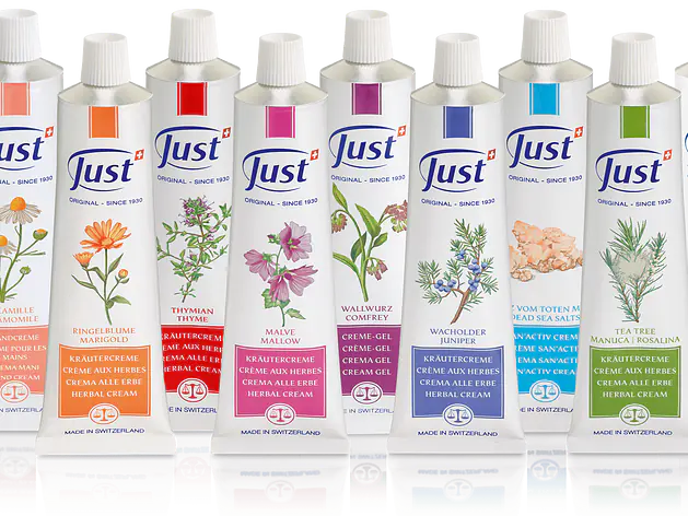 JUST Kräutercremen