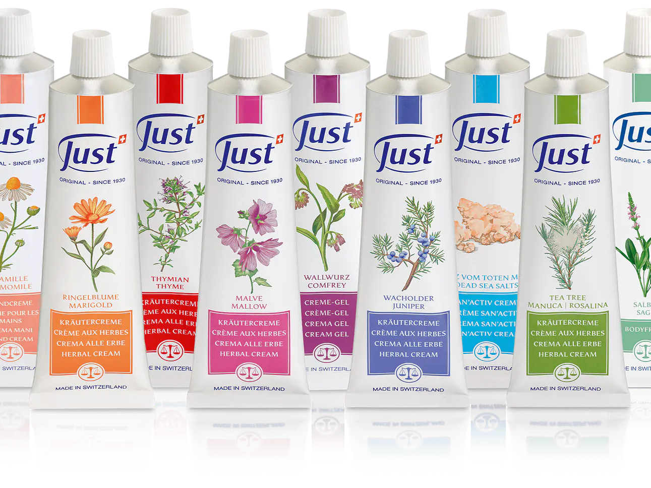 JUST Kräutercremen