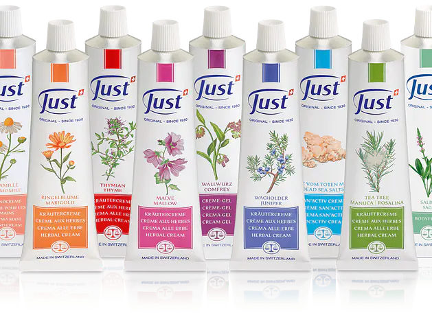 JUST Kräutercremen