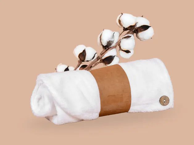 Cotton Hair Towel - Haarturban