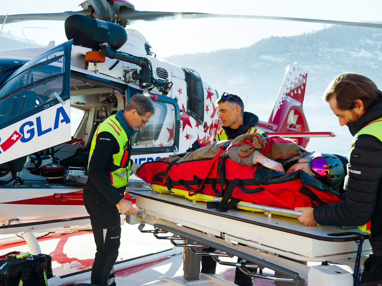 Rettungskarte Air-Glaciers