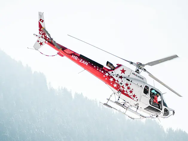 13 Minuten Rundflug "Jungfrau"