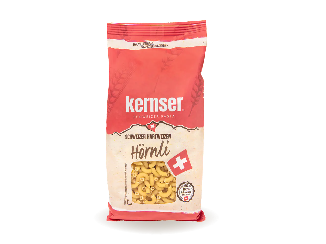 Schweizer Hartweizen Hörnli vegan