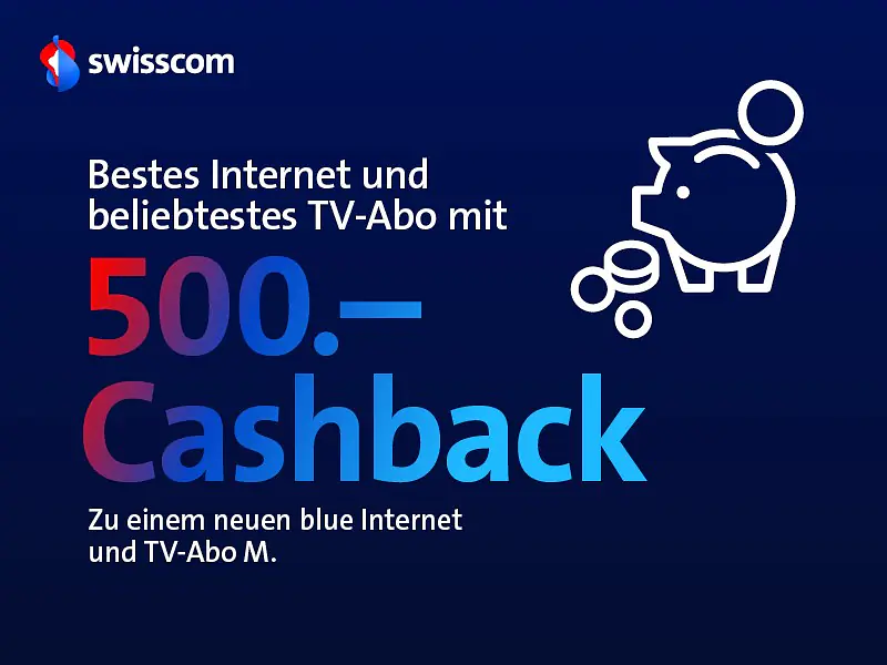 500.- Cashback