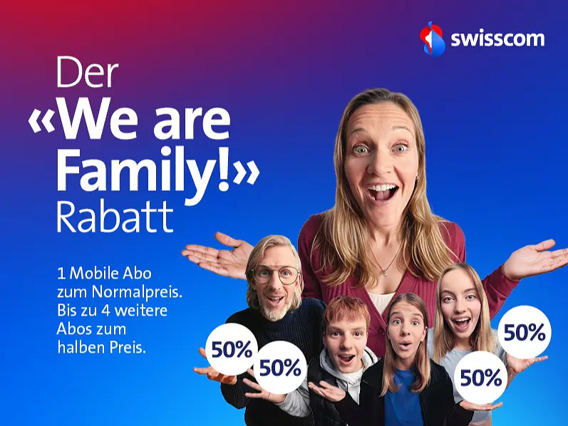 Der "We are Family!" Rabatt