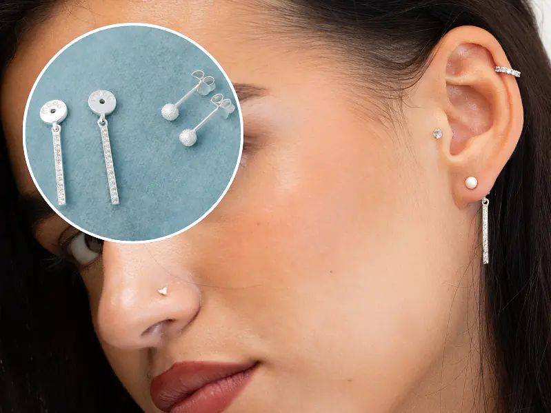 Modulierbare mood Ohrringe