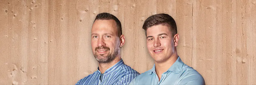 Schwinger-Autogramme und Selfies mit Wenger Kilian und Nägeli Leandro