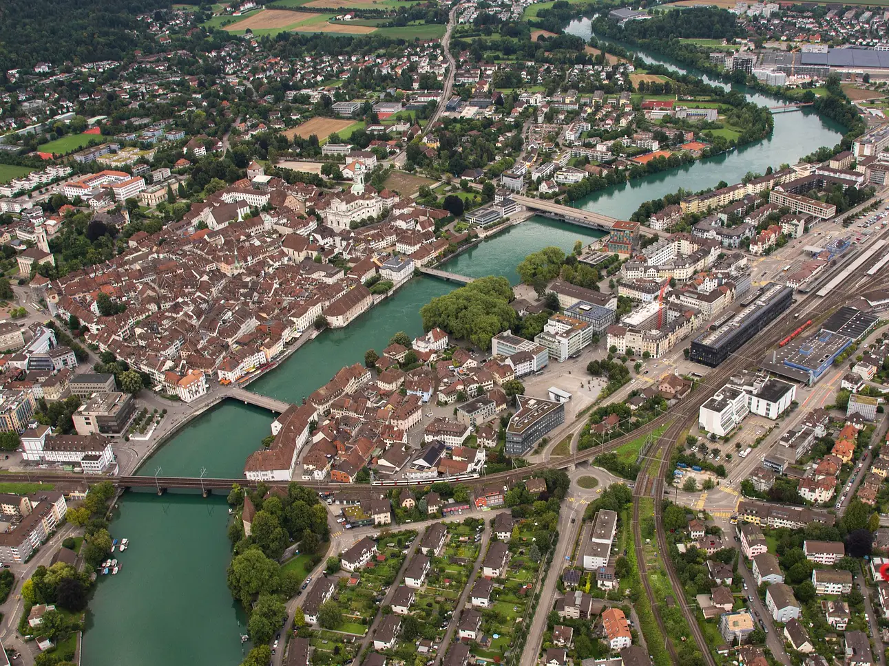 Solothurner Stadtrundflug, 10 Minuten