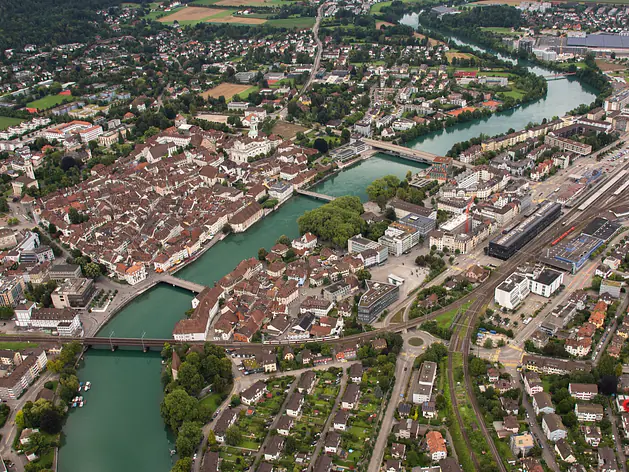 Solothurner Stadtrundflug, 10 Minuten