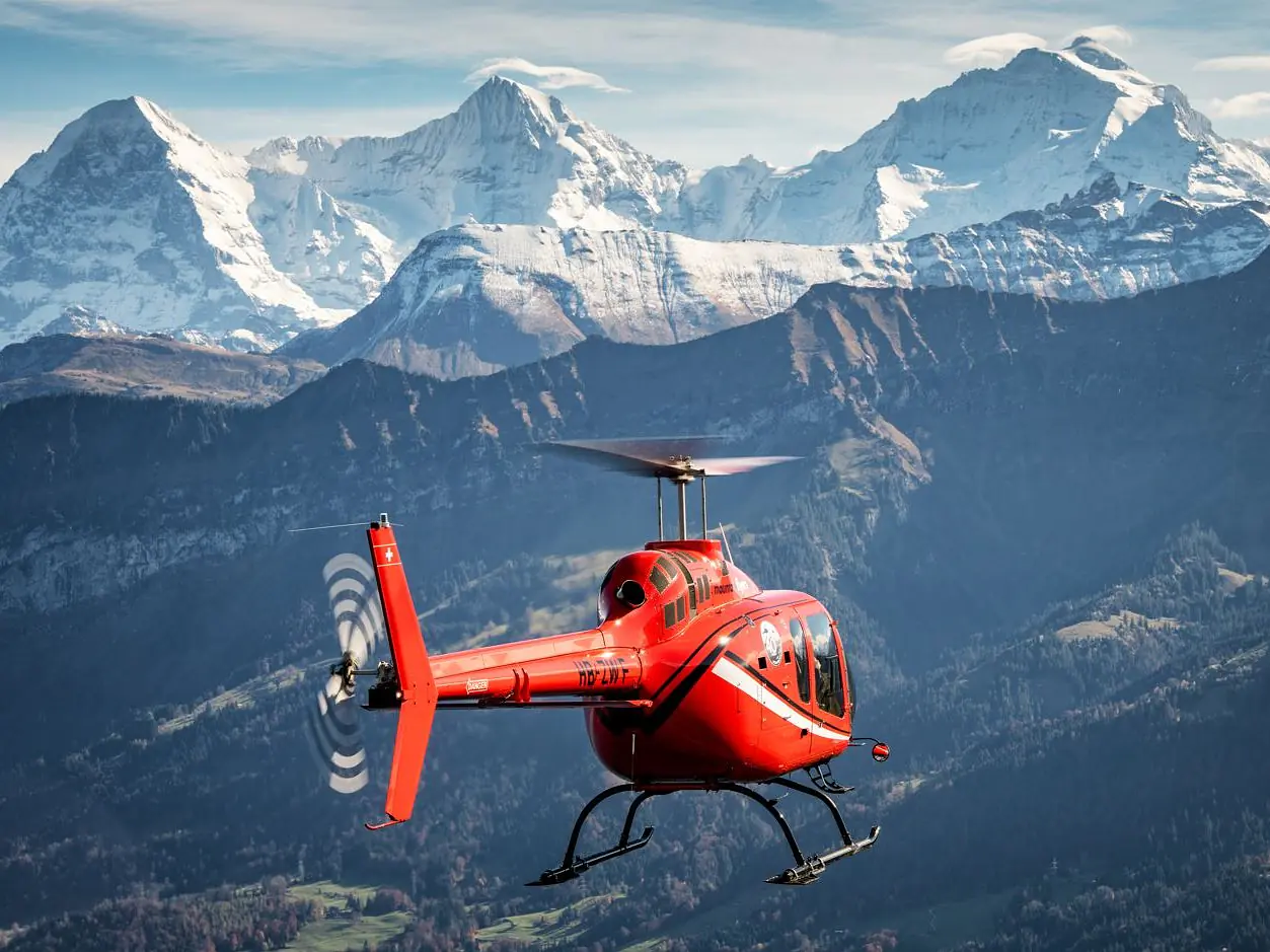 Eiger, Mönch & Jungfrauflug, 45 Minuten