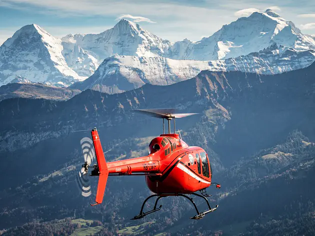 Eiger, Mönch & Jungfrauflug, 45 Minuten
