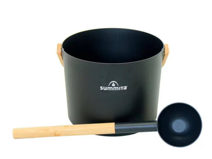 Aufgusseimer "Situla" mit Kelle