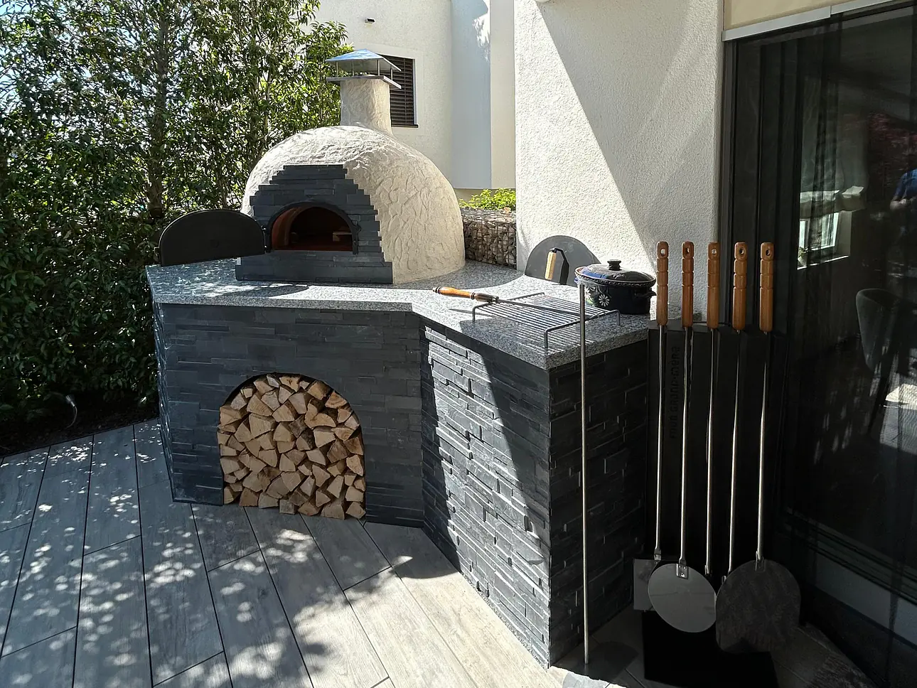 Planung und Bau von Pizzaöfen, Holzbacköfen nach Kundenwunsch