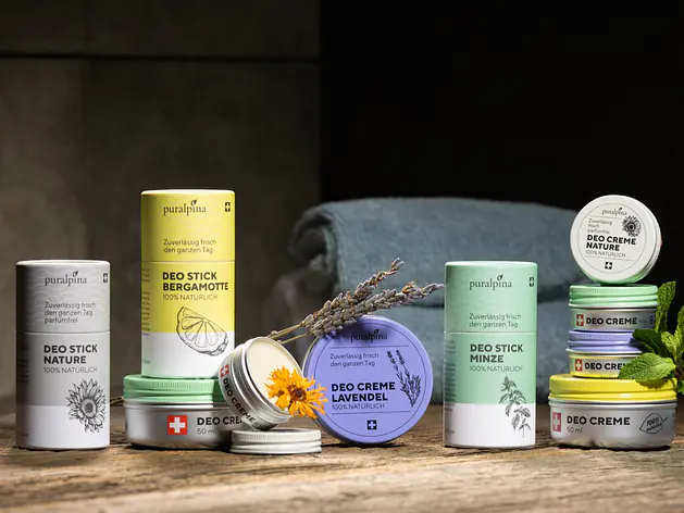 Die Schweizer Deo creme