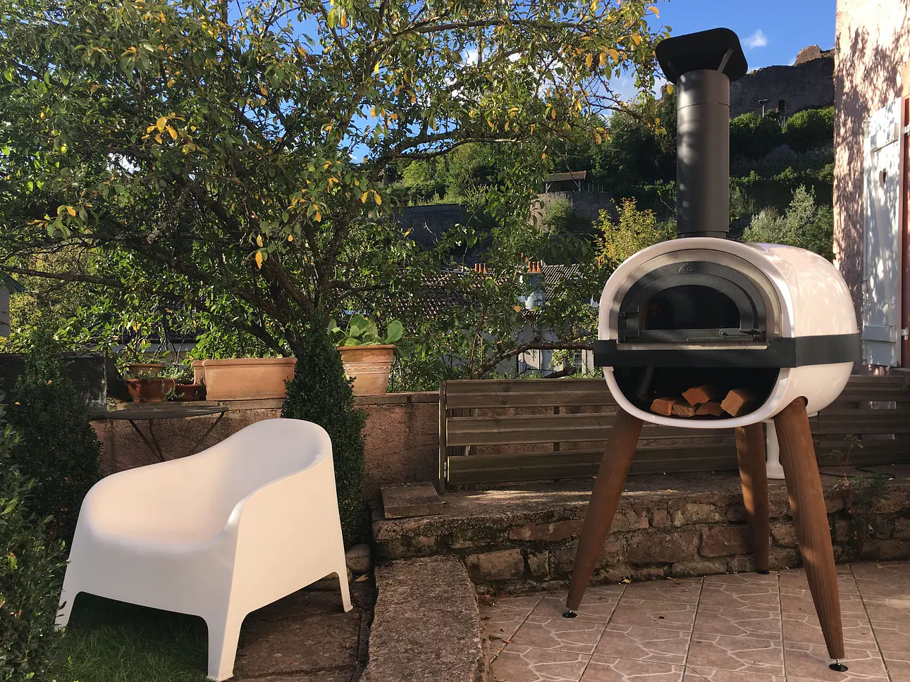 ALFRED, Pizzaofen, Holzbackofen