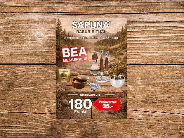 BEA Messepreis Rasierset