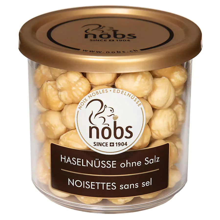 Noisettes sans sel