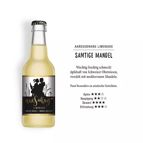 AareSüdhang Bio Limonade Samtige Mandel