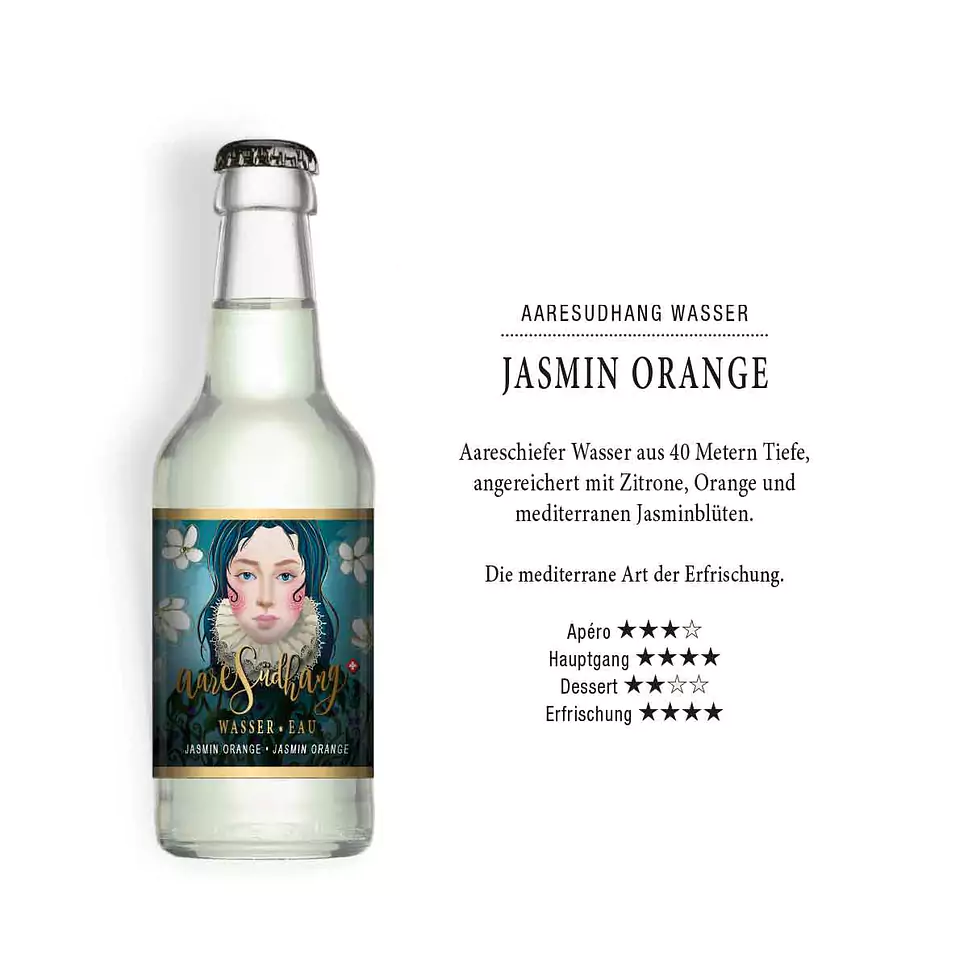 AareSüdhang Bio Wasser Jasmin-Orange