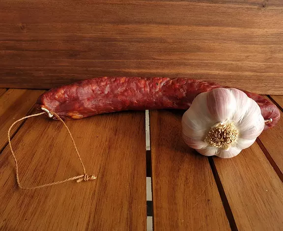 Ail d'Angelo Geräucherte Knoblauchwurst